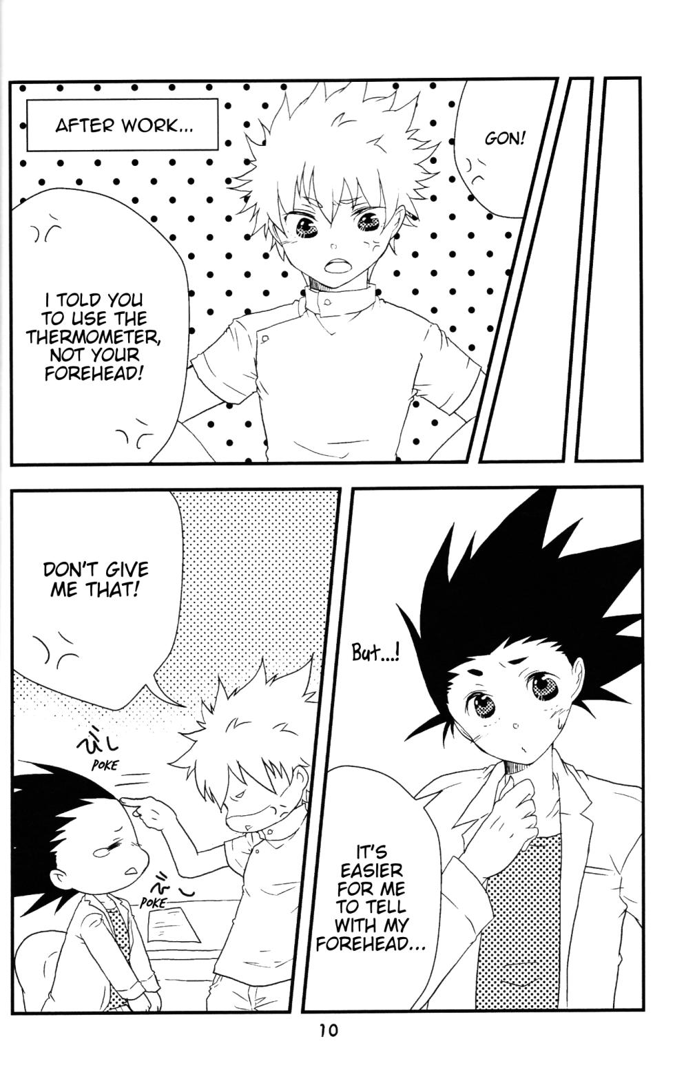 [SHIROZONE (Mizushiro Yuduki)] Heart ni Tokkouyaku | Special medicine for your heart (Hunter x Hunter) [English] [Willeke4439] - Page 11