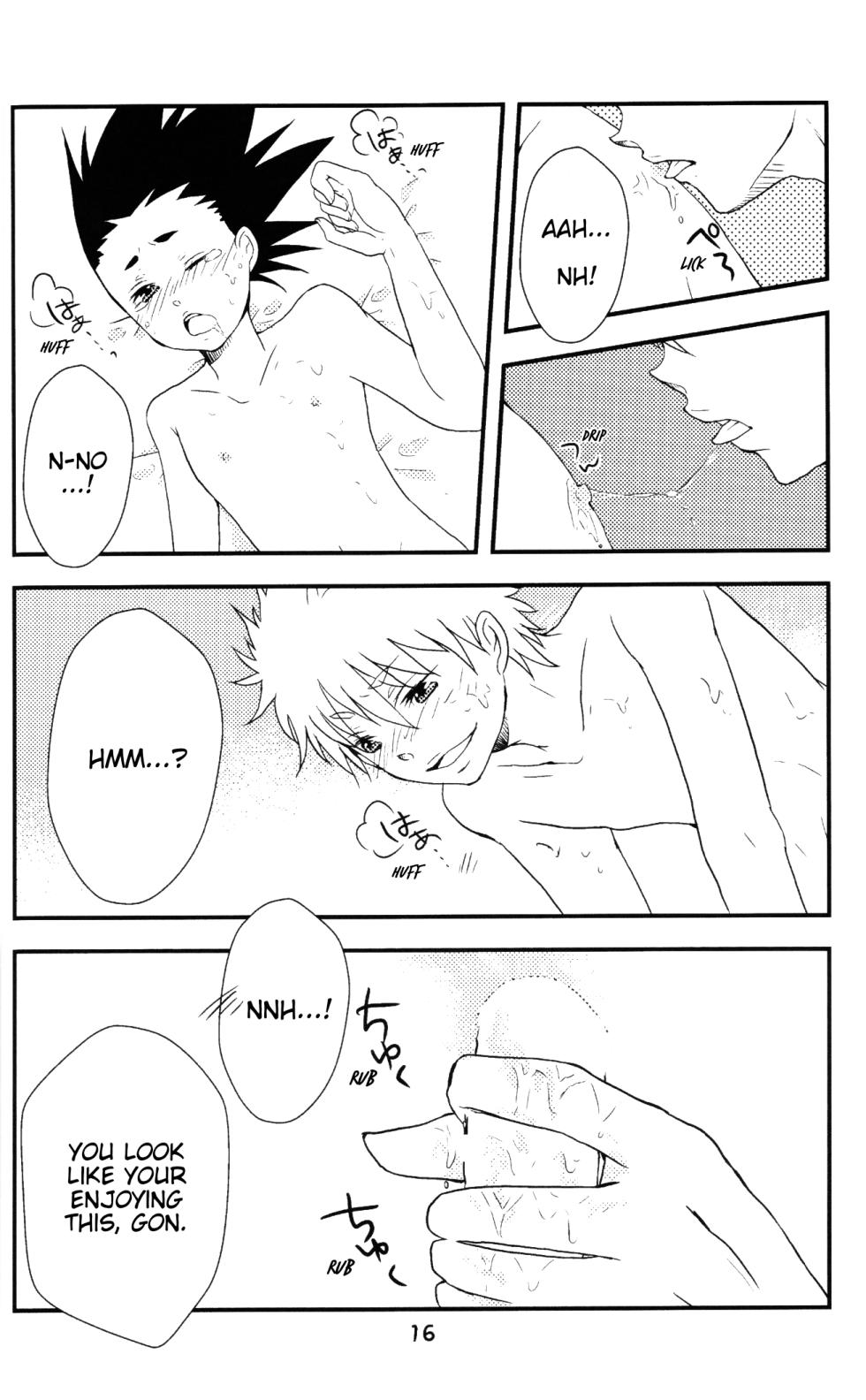[SHIROZONE (Mizushiro Yuduki)] Heart ni Tokkouyaku | Special medicine for your heart (Hunter x Hunter) [English] [Willeke4439] - Page 17