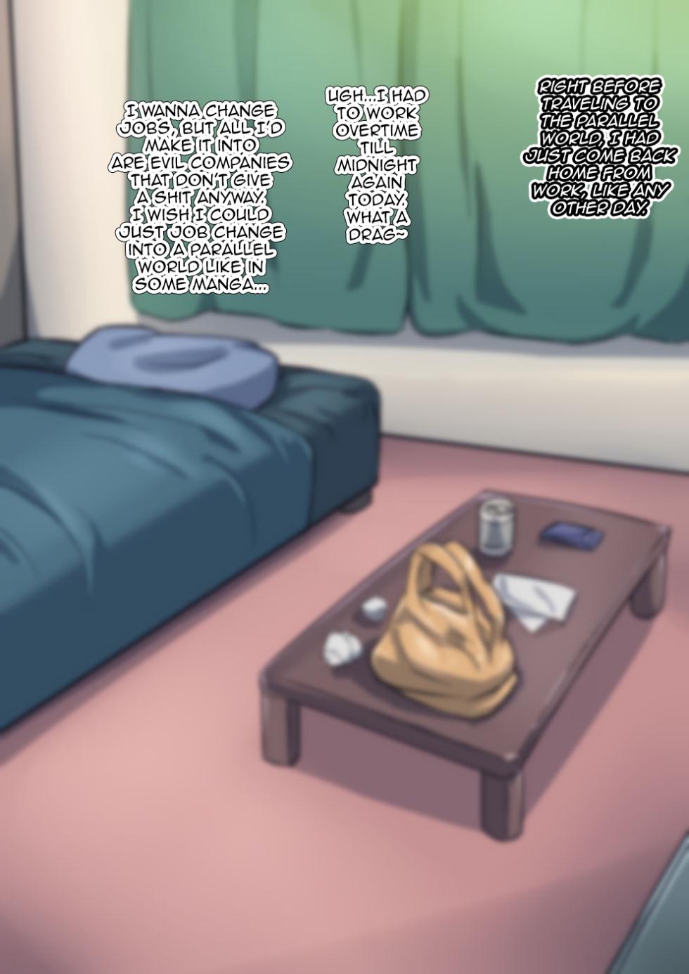[Hagurumarokuro (Silver Radish)] Isekai no Otokonoko to xx [English] [mysterymeat3] - Page 5