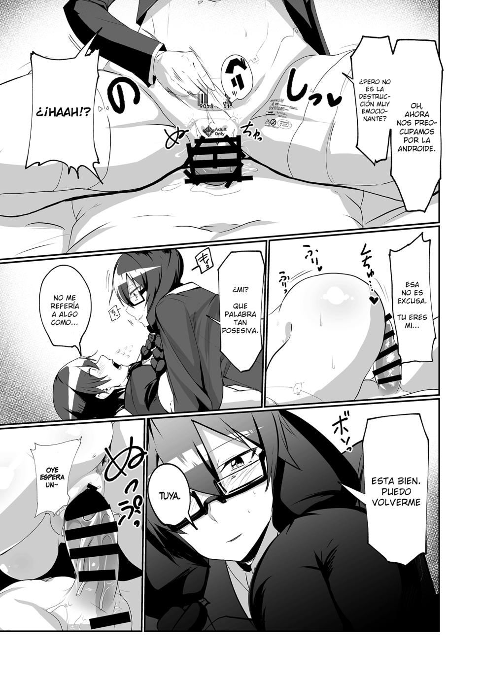 [Green Solenoid (Omurice)] Android no Osananajimi to Icha Love  Suru Manga [Spanish] [TheApofVerse] - Page 15