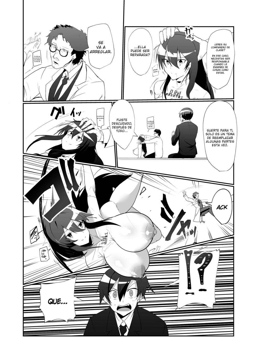 [Green Solenoid (Omurice)] Android no Osananajimi to Icha Love  Suru Manga [Spanish] [TheApofVerse] - Page 20