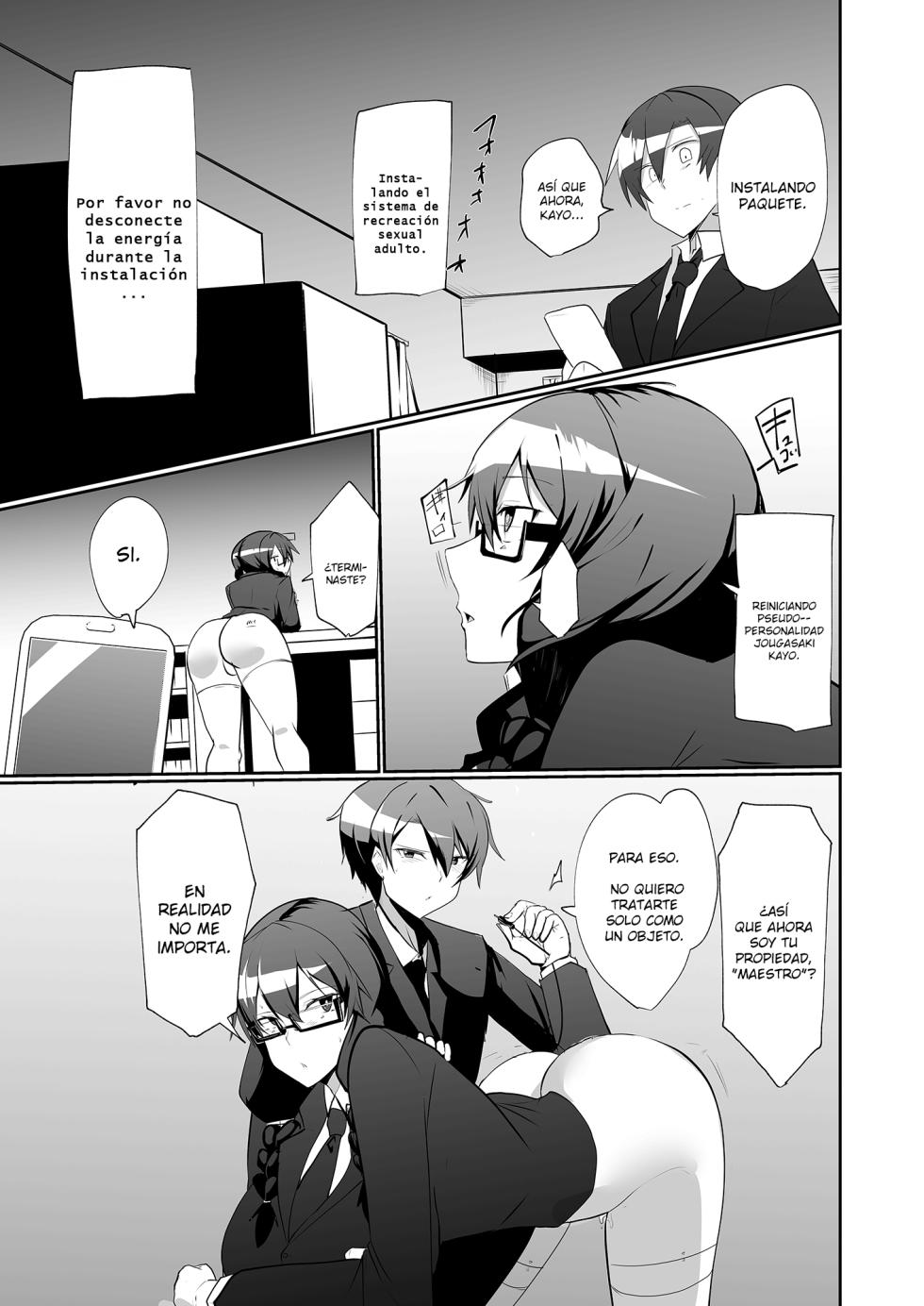 [Green Solenoid (Omurice)] Android no Osananajimi to Icha Love  Suru Manga [Spanish] [TheApofVerse] - Page 25