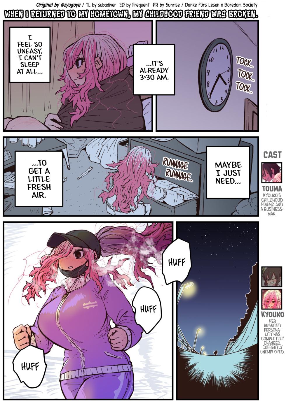 [Zyugoya] When I Returned to My Hometown, My Childhood Friend was Broken (MainStory+FANBOX) [English] (Ongoing) - Page 28