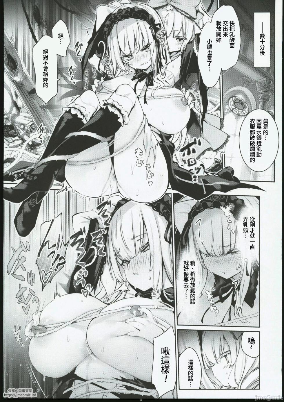 (C102) [Tousen Soudou (Tousen)] Ginnyuugari (Rozen Maiden) [Chinese] - Page 12
