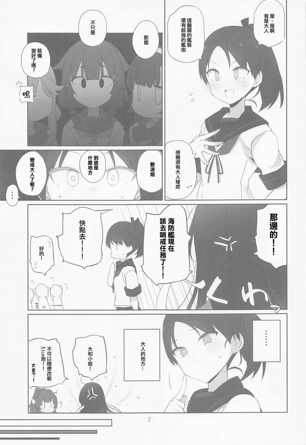 (C101) [NEW. (Shin)] Shikinami wa Kai Ni (Kantai Collection -KanColle-) [Chinese] - Page 4