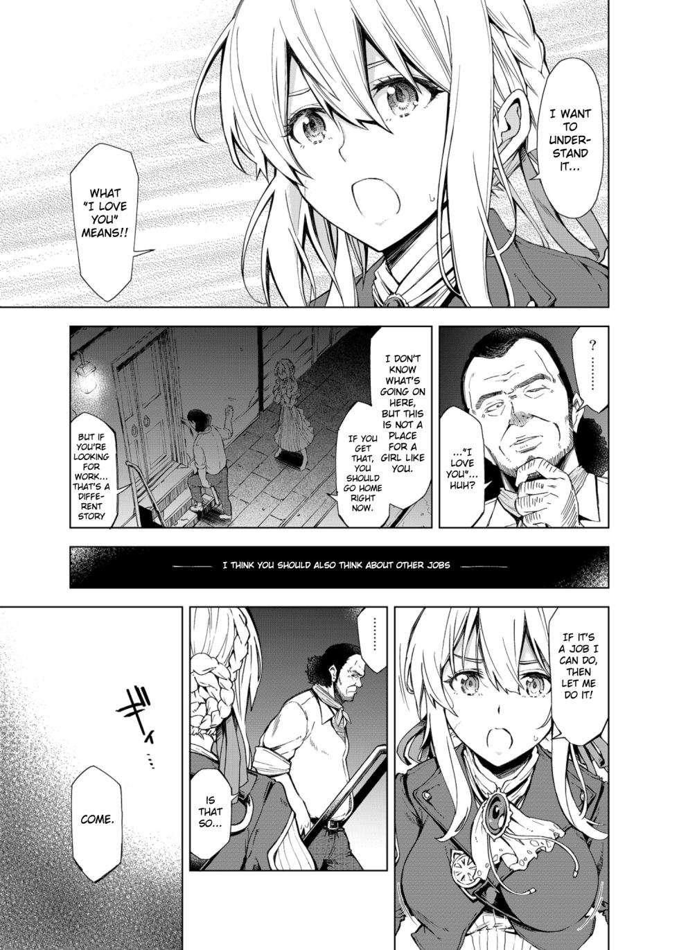 [SMUGGLER (Kazuwo Daisuke)] (I cannot) understand love. (Violet Evergarden) [English] [Gagak_Ireng] [Digital] - Page 9