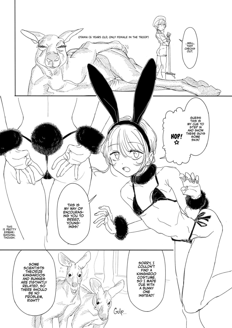 [zero-sen (xxzero)] Kangaroo No Kimochi Ii | Kangaroo Fuck! [English] [Team Rabu2] [Decensored] [Digital] - Page 5