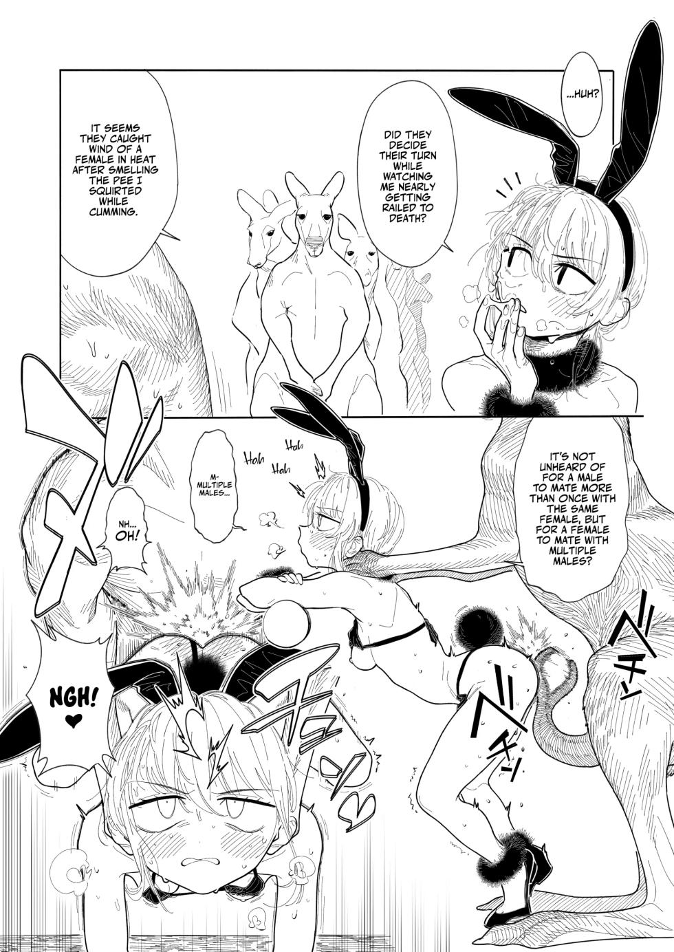 [zero-sen (xxzero)] Kangaroo No Kimochi Ii | Kangaroo Fuck! [English] [Team Rabu2] [Decensored] [Digital] - Page 17