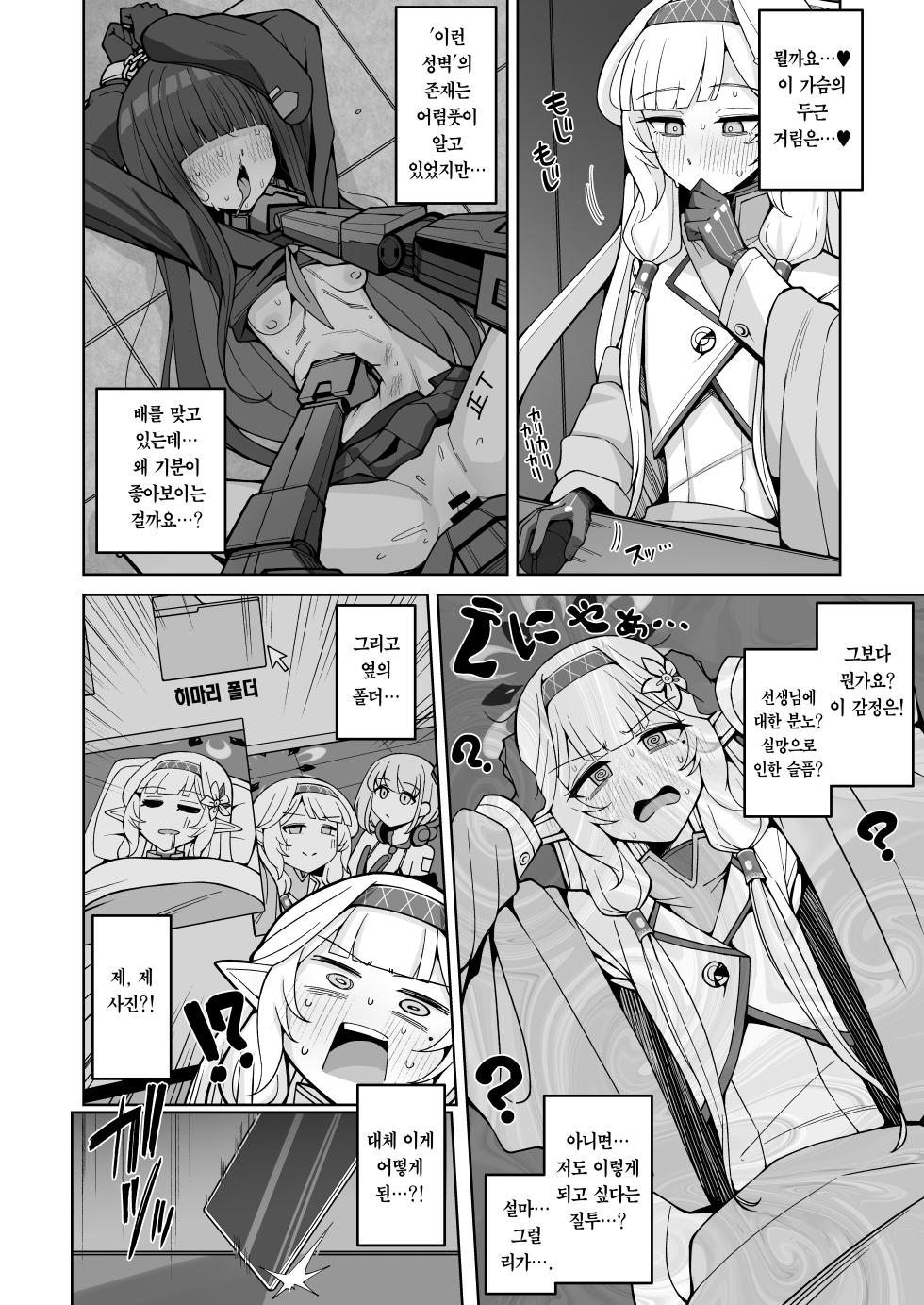 [Gaikotsu no Spare Rib (Kurohagane)] Zenchi, Arui wa Zen Oroka. | 전지, 혹은 천치. (Blue Archive) [Korean] [Team Edge] [Digital] - Page 20