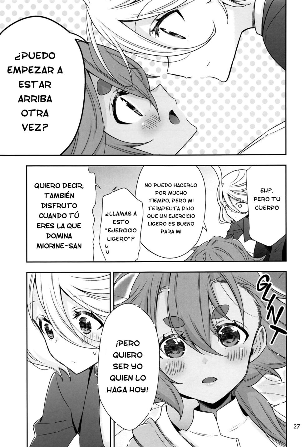 (C102) [Waterfall (Takano Saku)] Shukufuku no Hi | Day of Blessing (Mobile Suit Gundam: The Witch from Mercury) [Spanish] [Scan DIY +18] - Page 23