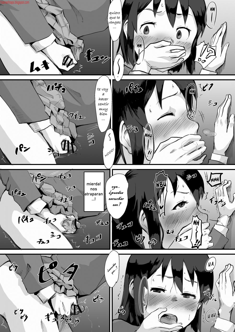 [Goma Brothers (Gomabura)] Taki no Ana. - sissy hole. Zenpen (Kimi no Na wa.)  [Spanish] [Bananare22] [Digital] - Page 22
