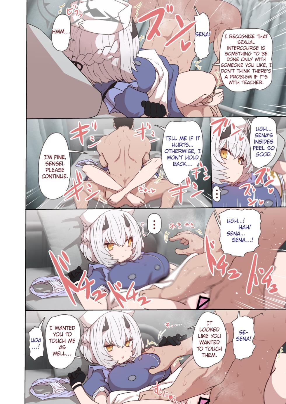 [Toriko Trick (Sumiyao)] Himuro Sena Condom H Jisshuu | Condom Training with Himuro Sena (Byuru Archive Blue Archive Ecchi Goudou) (Blue Archive) [English] [Digital] - Page 5