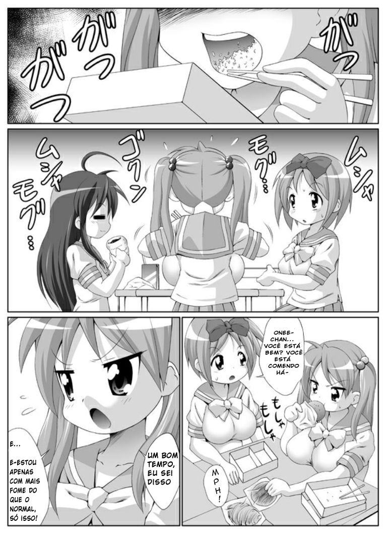 [Tetsu no Katamari (Tesujinex)] Taijuu Ga Attoiumani Mata Fueta | Mais gorda a cada respiração [Portuguese-BR] - Page 1