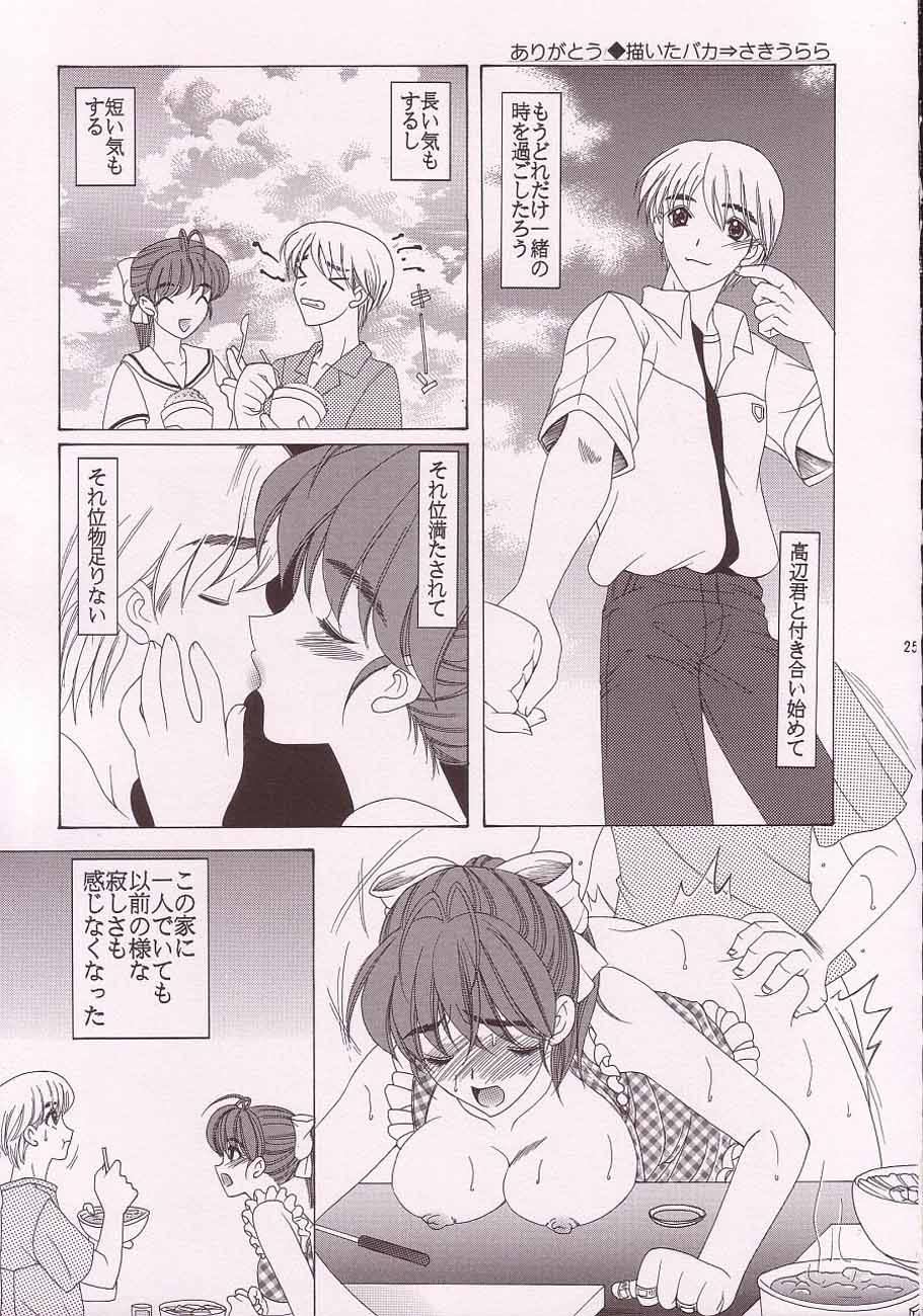(C63) [Knife Edge (Saki Urara)] Gekkan Hayase Mina (Sexfriend) - Page 24