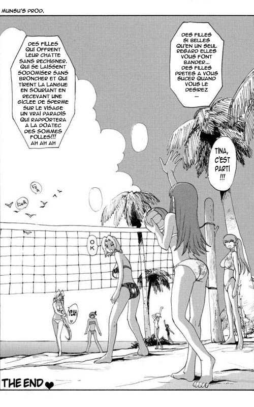 (C63) [Pururun Estate (Kamitsuki Manmaru)] SURVIVOR!! ~Kasumi ga Mizugi ni Kigaetara~ (Dead or Alive Xtreme Beach Volleyball) [French] [Munsu's Prod] - Page 33