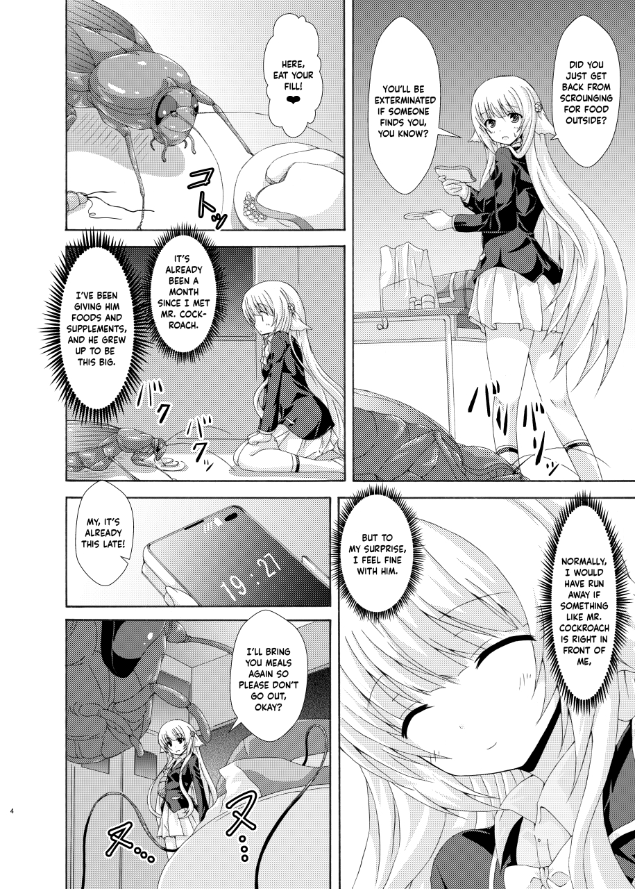 [Dream Project (Yumeno Shiya)] Seito Kaichou to Yofuke no Mikkai | Late-Night Secret Rendezvous With The Student Council President (Flower Knight Girl) [Digital] [English] - Page 3