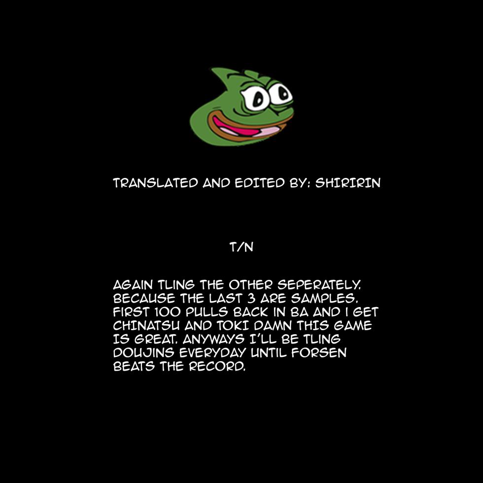 [54BURGER (Marugoshi)] Abydos Seito Zenin to Mizugi Ecchi suru Hon | A book about having sex with all of the Abydos students in their swimsuit. (Blue Archive) [English] [Shiririn] [Digital] - Page 35