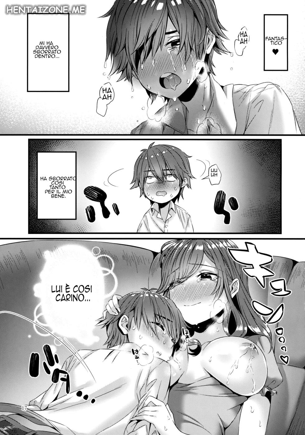 (C90) [Umi no Sachi (Suihei Sen)] Pai Shota Milk | Le Spremo Io per Te [Italian] - Page 16