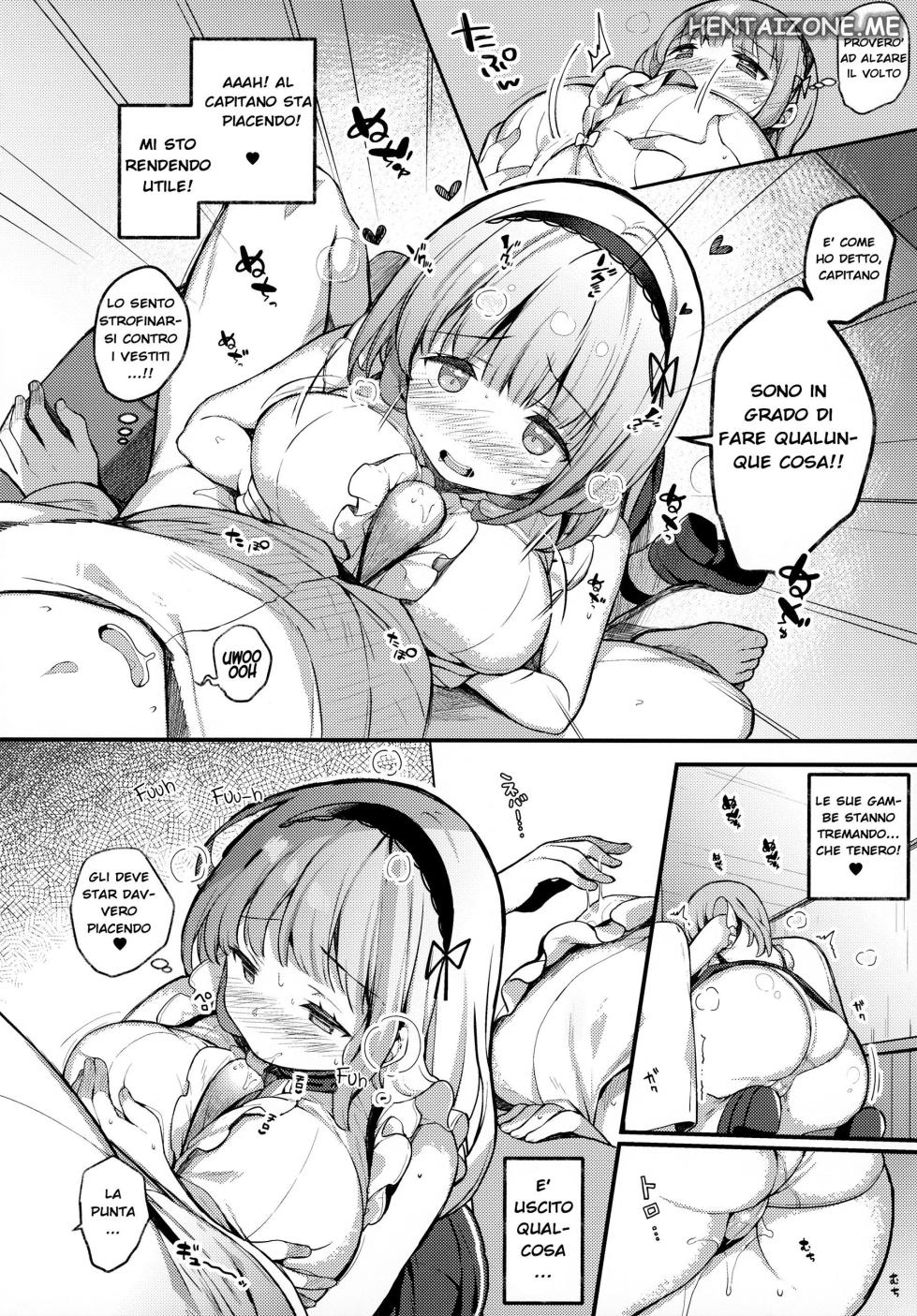 [mocha*2popcorn (Kibii Mocha)] Dido-chan wa Yaku ni Tachitai!! | Sono Solo una Pervertita (Azur Lane) [Italian] - Page 7