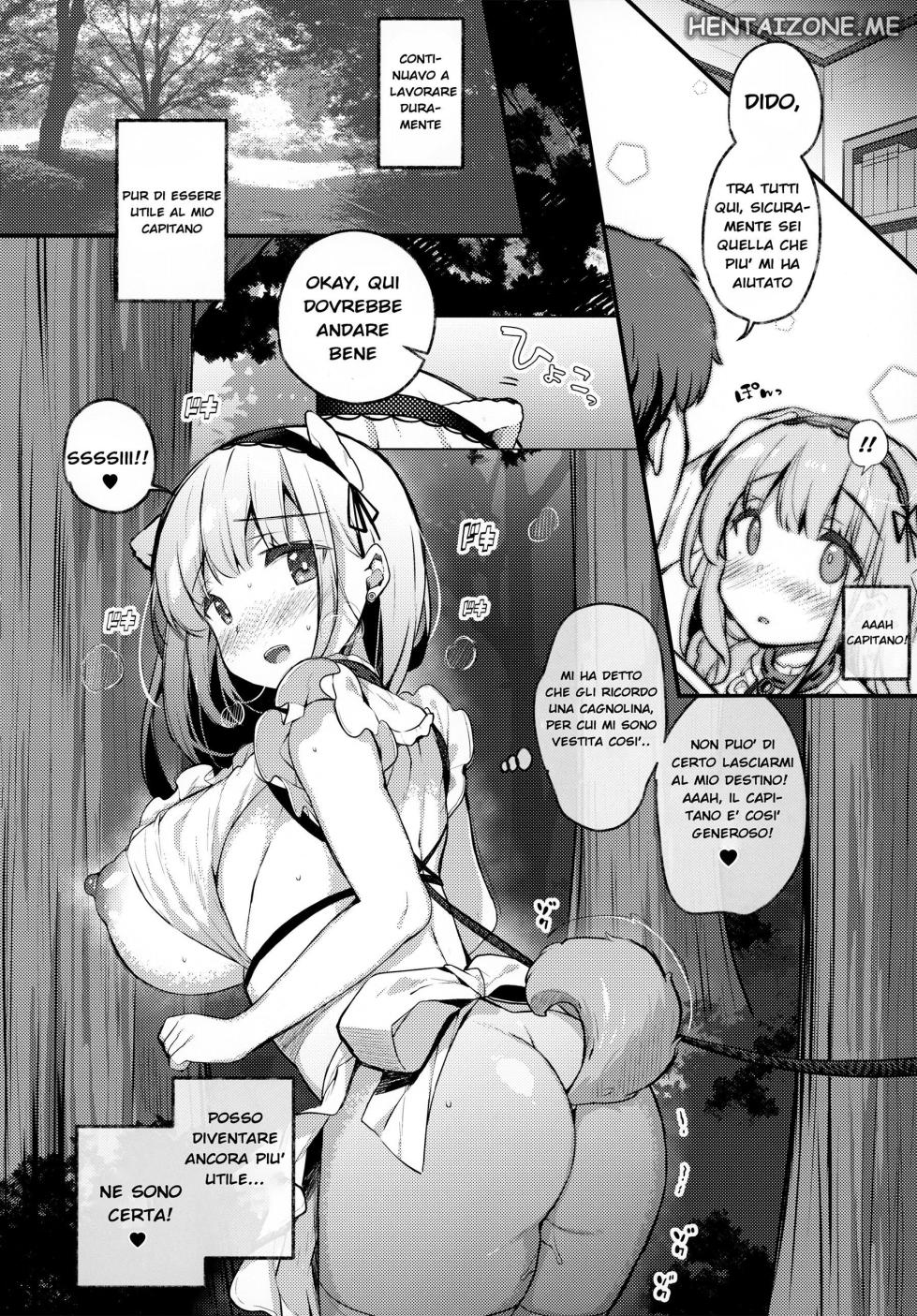[mocha*2popcorn (Kibii Mocha)] Dido-chan wa Yaku ni Tachitai!! | Sono Solo una Pervertita (Azur Lane) [Italian] - Page 11