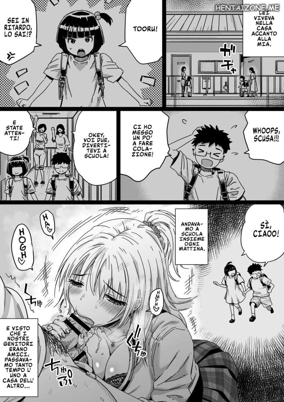 [Kamakiri Farm] Hisashiburi ni Saikai shita Osananajimi wa Dosukebe Gal ni Nattemashita. | la Mia Vecchia Amica Mika [Italian] - Page 12