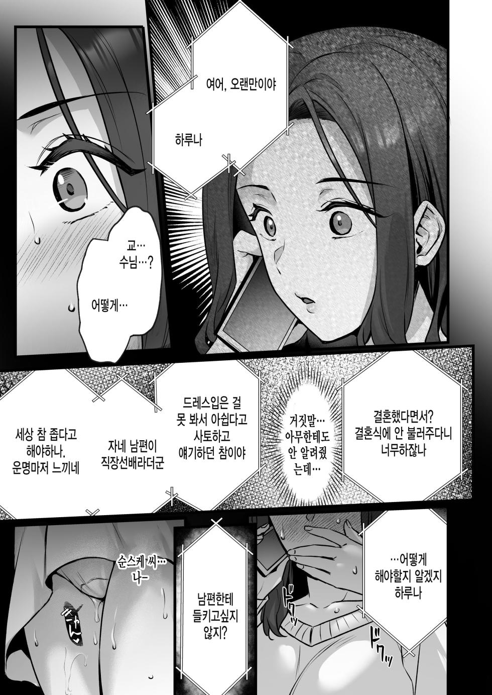 [Himeya (Abe Inori)] Tsuma no Hajimete no Otoko 3 ~Kimeseku Choukyou Sareta Tsuma wa Zetsurin Koubi kara Nogarerarenai~ [Korean] [미쿠다요] - Page 25