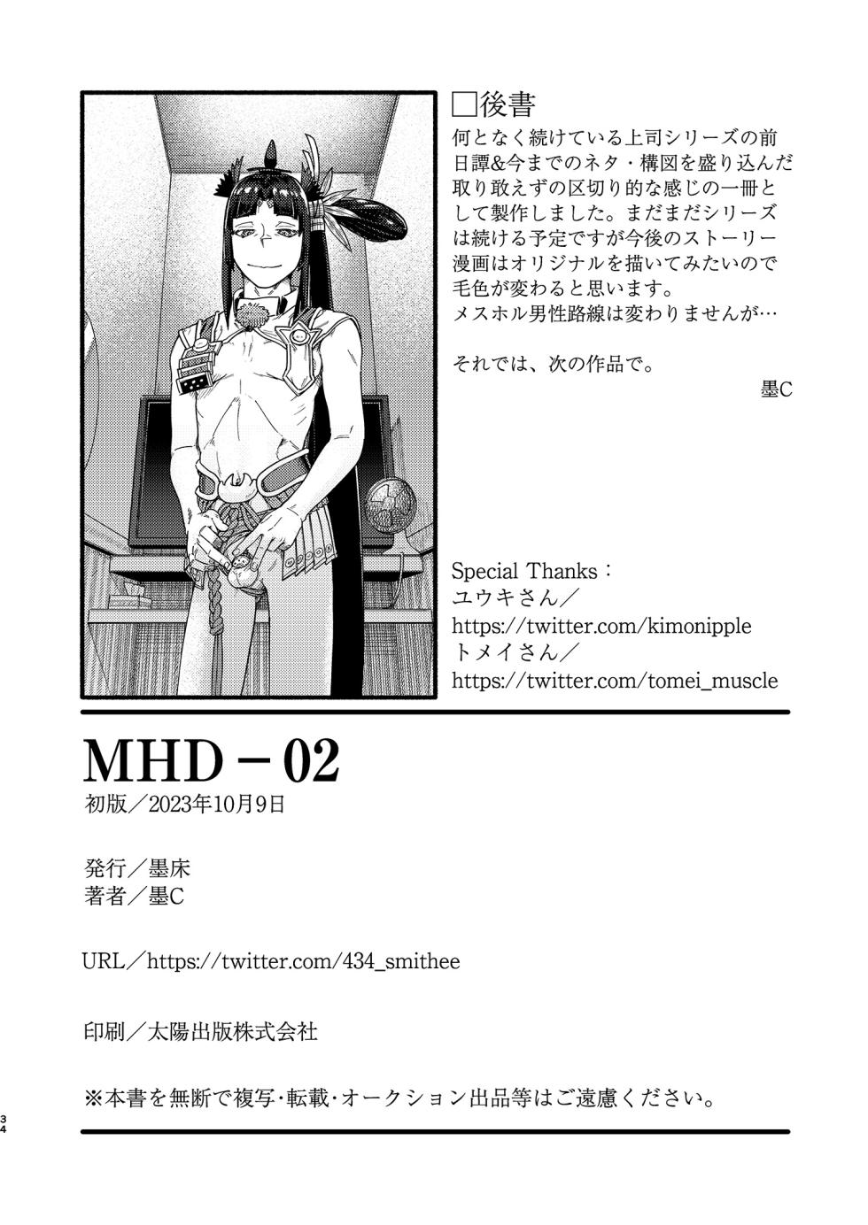 [Bokushou(Smithee)] MHD-02 - Page 33
