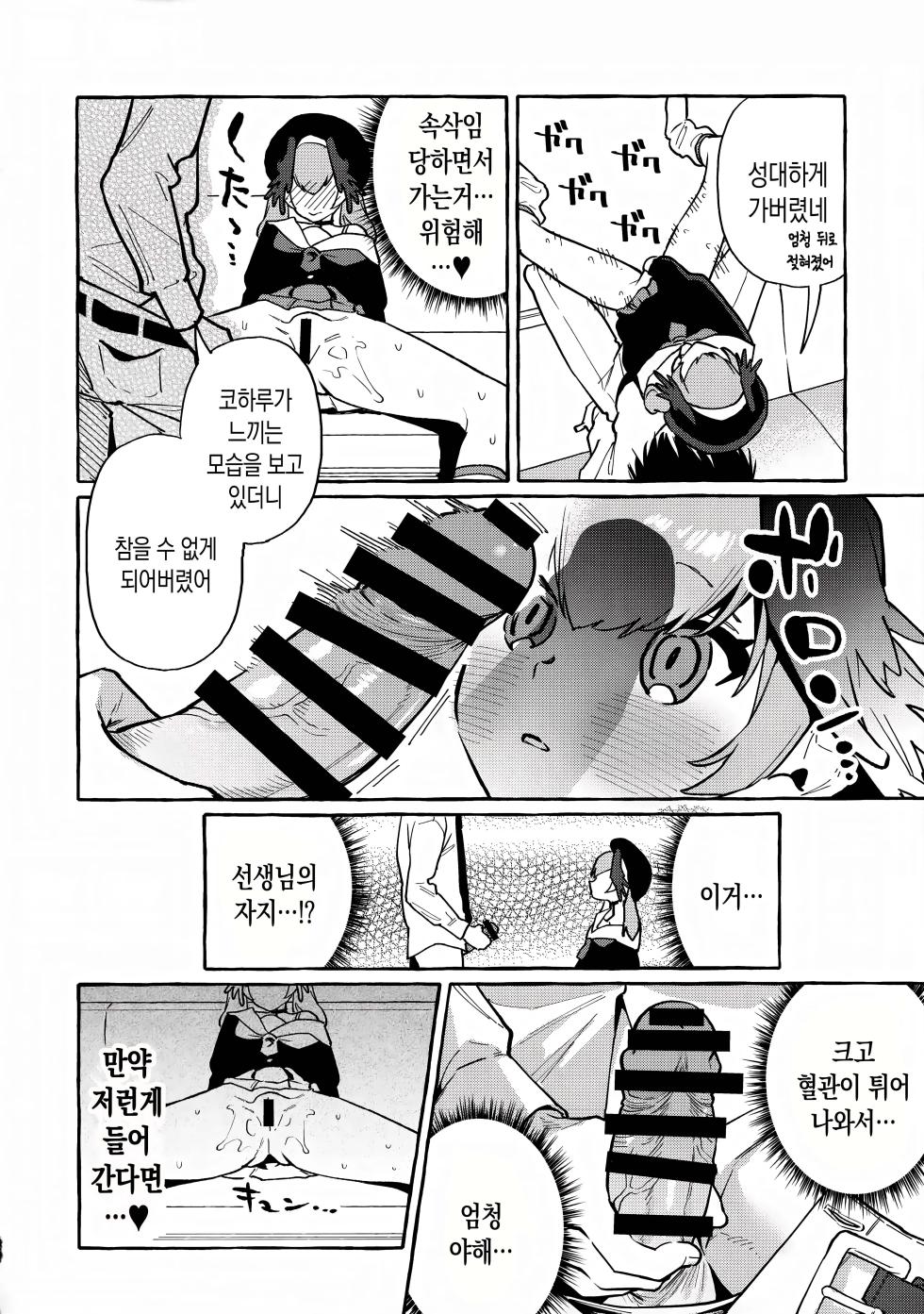 (C102) [Konoshiro Shinko (Yamagara Tasuku, Karasuma Yayoi)] Koharu no Kakoku na Onanie Archive | 코하루의 가혹한 자위 아카이브 (Blue Archive) [Korean] - Page 13