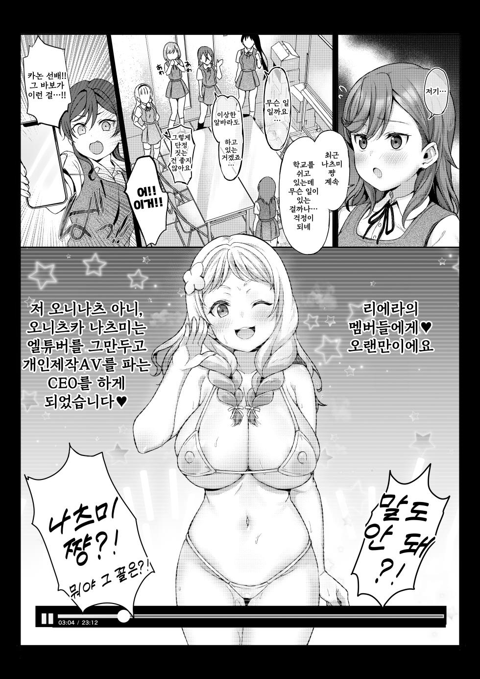 [Yamada Taishi] Oni-Nattsu Kan (Love Live! Superstar!!) [Korean] - Page 3