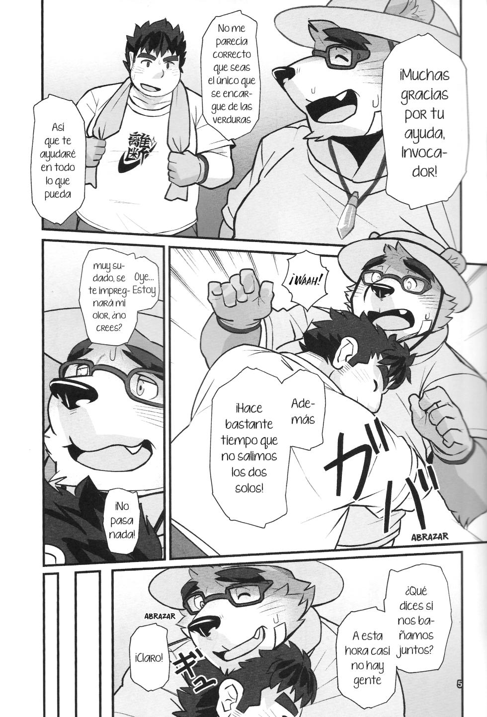 (Kansai! Kemoket 8) [Yuutopia (Oaks)] Taiyou to Boku | El Sol y Yo  [Español] - Page 4