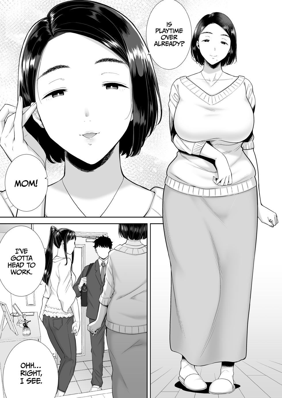 [DOLL PLAY (Kurosugatari)] My GF's Mom Has Got It Goin' On Dream - Page 4