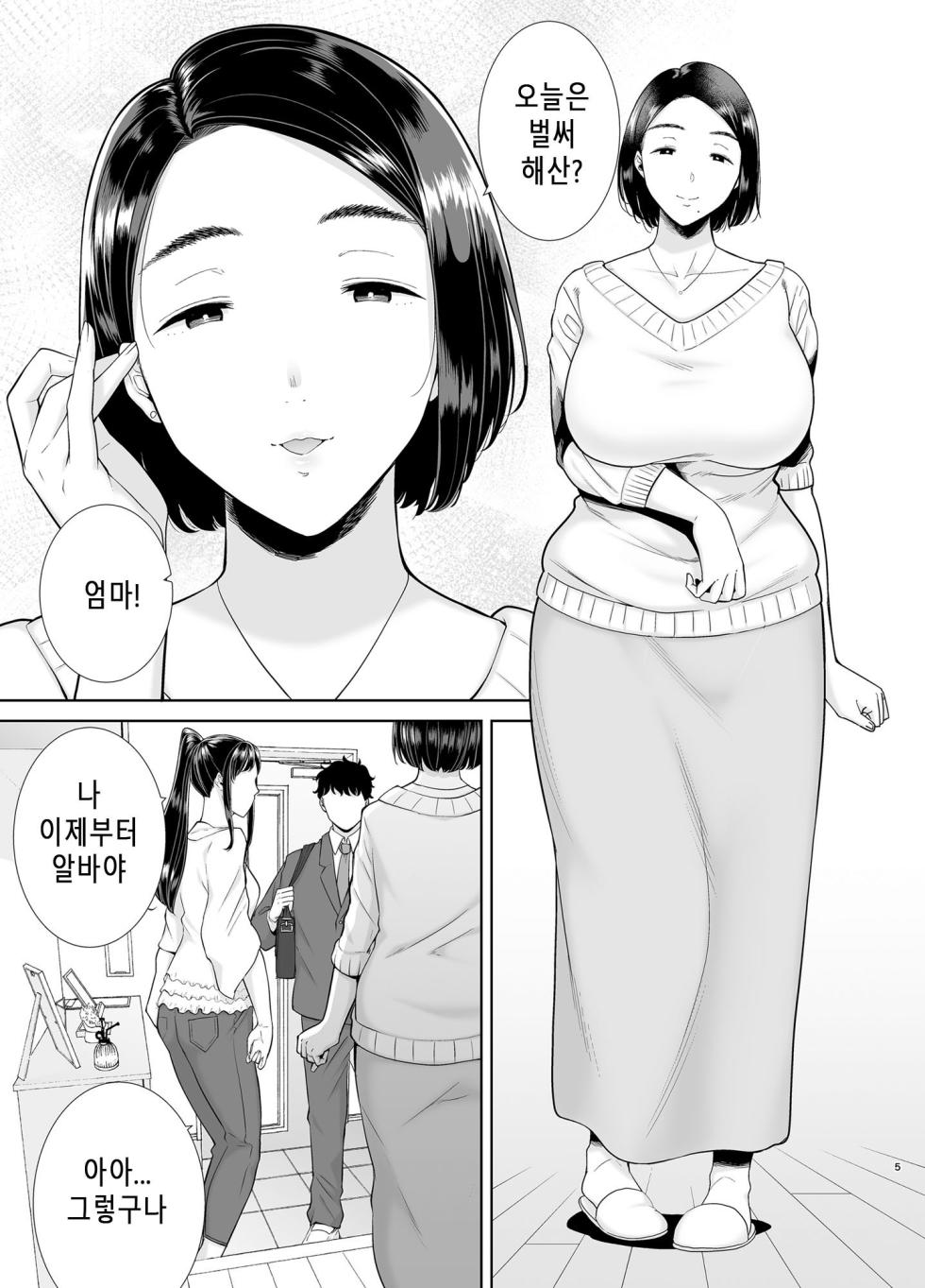 [DOLL PLAY (Kurosu Gatari)] KanoMama Syndrome｜카노마마 신드롬 (Non glass) [Korean] [Digital] - Page 4