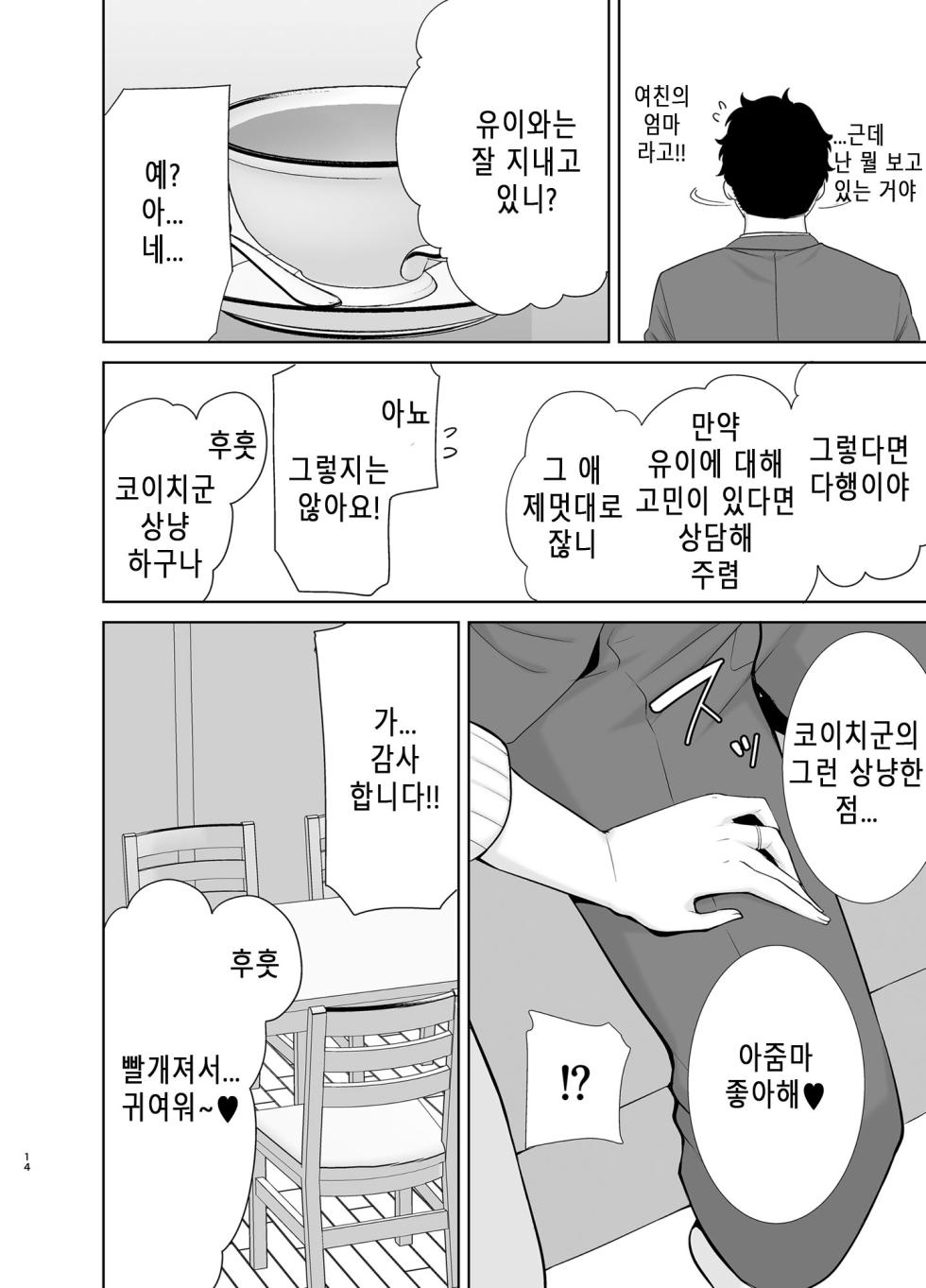 [DOLL PLAY (Kurosu Gatari)] KanoMama Syndrome｜카노마마 신드롬 (Non glass) [Korean] [Digital] - Page 13