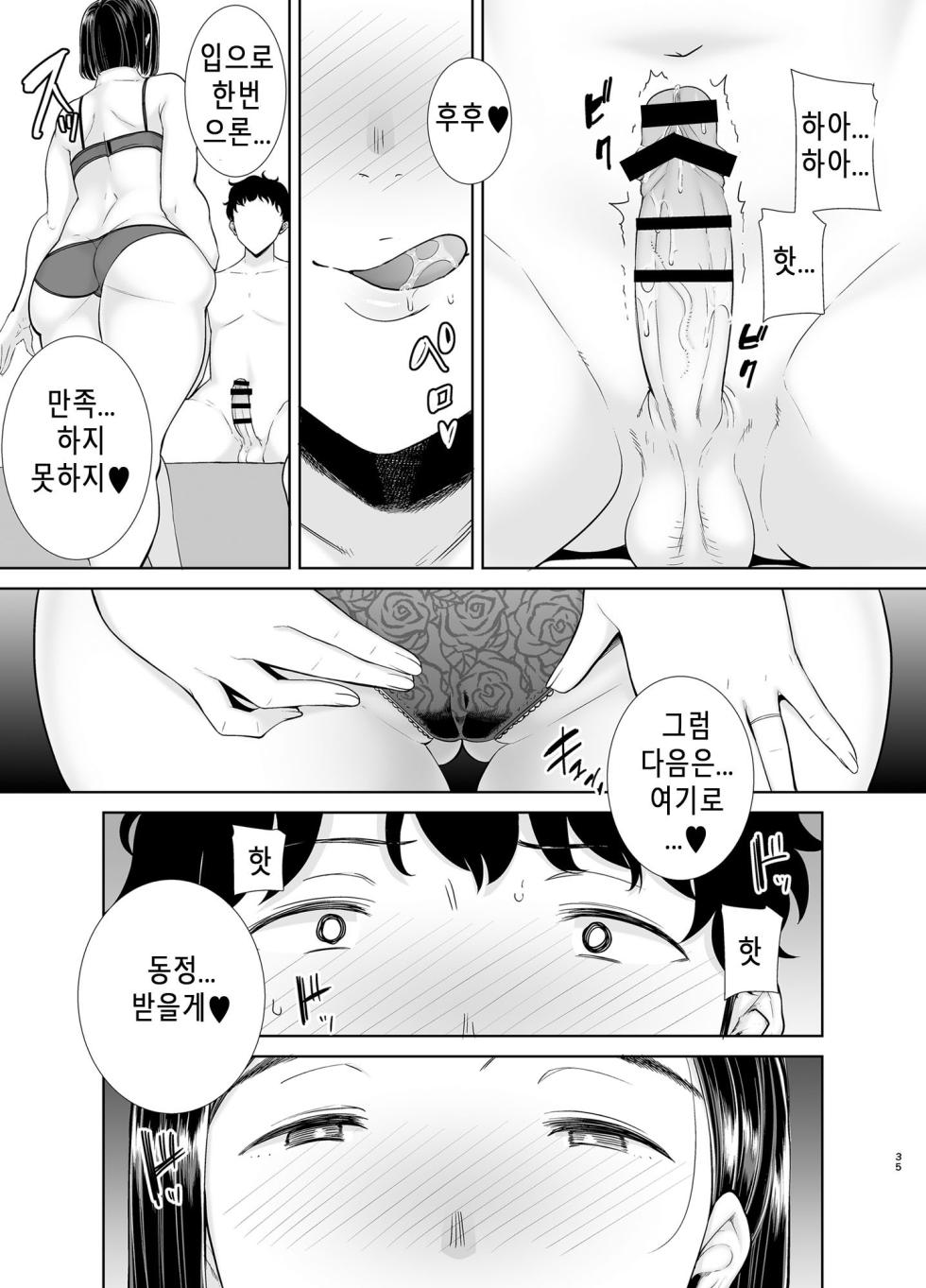 [DOLL PLAY (Kurosu Gatari)] KanoMama Syndrome｜카노마마 신드롬 (Non glass) [Korean] [Digital] - Page 34