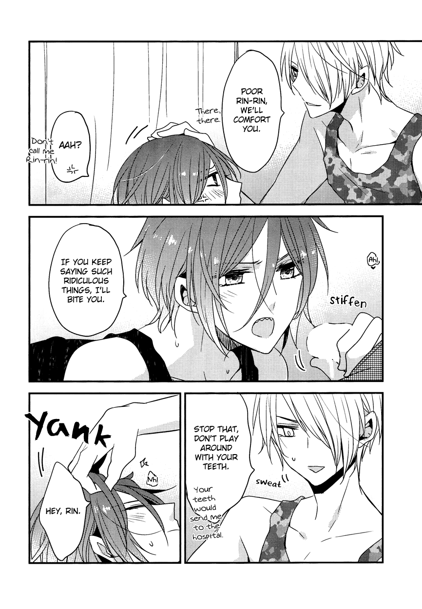 (Renai Jiyuugata! entry3) [Dolce Einsatz (Tomoe Kiko)] SUMMER SNOW SHOWER (Free!) [English] [Ikemen Scans & Silver Lining] - Page 10