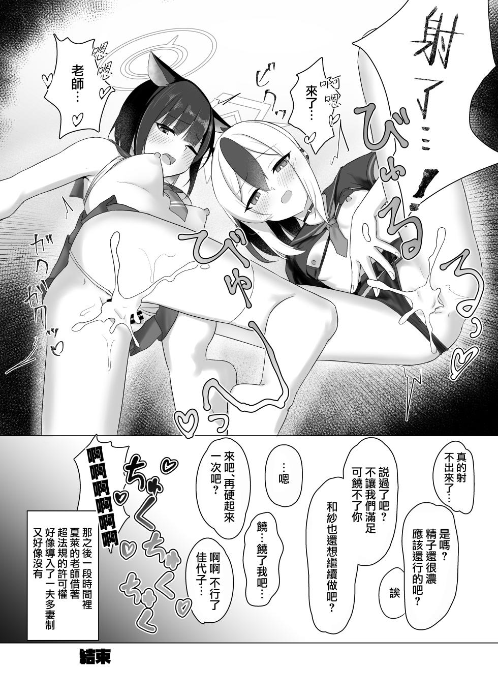 [Jikabi Baisen (Kazesaki Furea)] Kanojo? Kanojo! (Blue Archive) [Chinese] [Digital] - Page 30