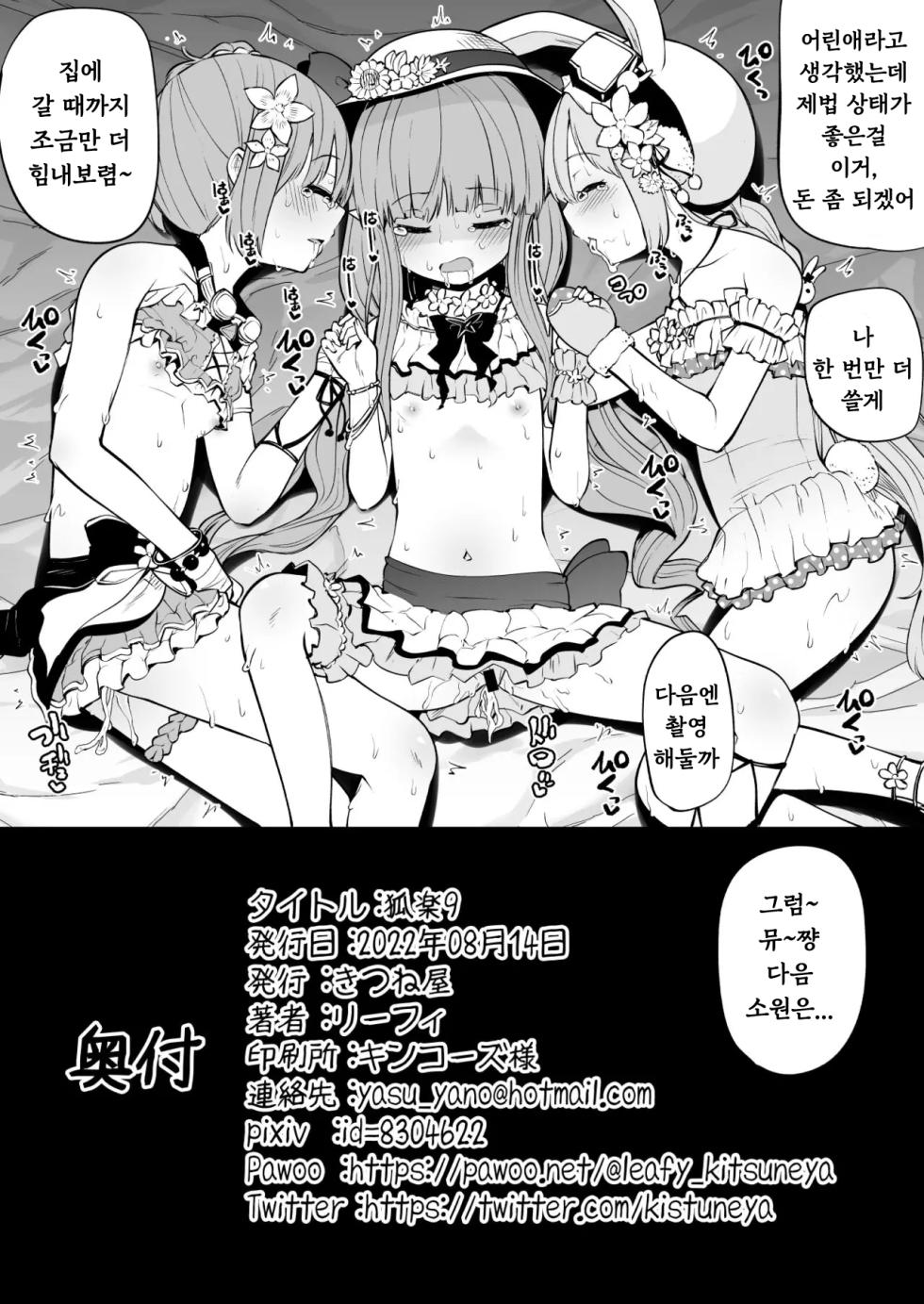 [Kitsuneya (Leafy)] Koraku 9 (Princess Connect! Re:Dive) [Korean] [Digital] - Page 8