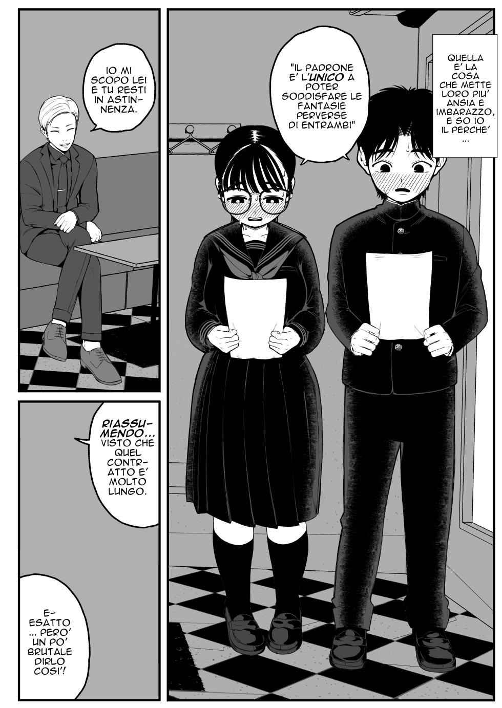 [Dochakuso Happy! (Yumekawa Dododo-chan)] Boku to Kanojo to Goshujin-sama no Fuyuyasumi Me 1+2[Italian] - Page 3