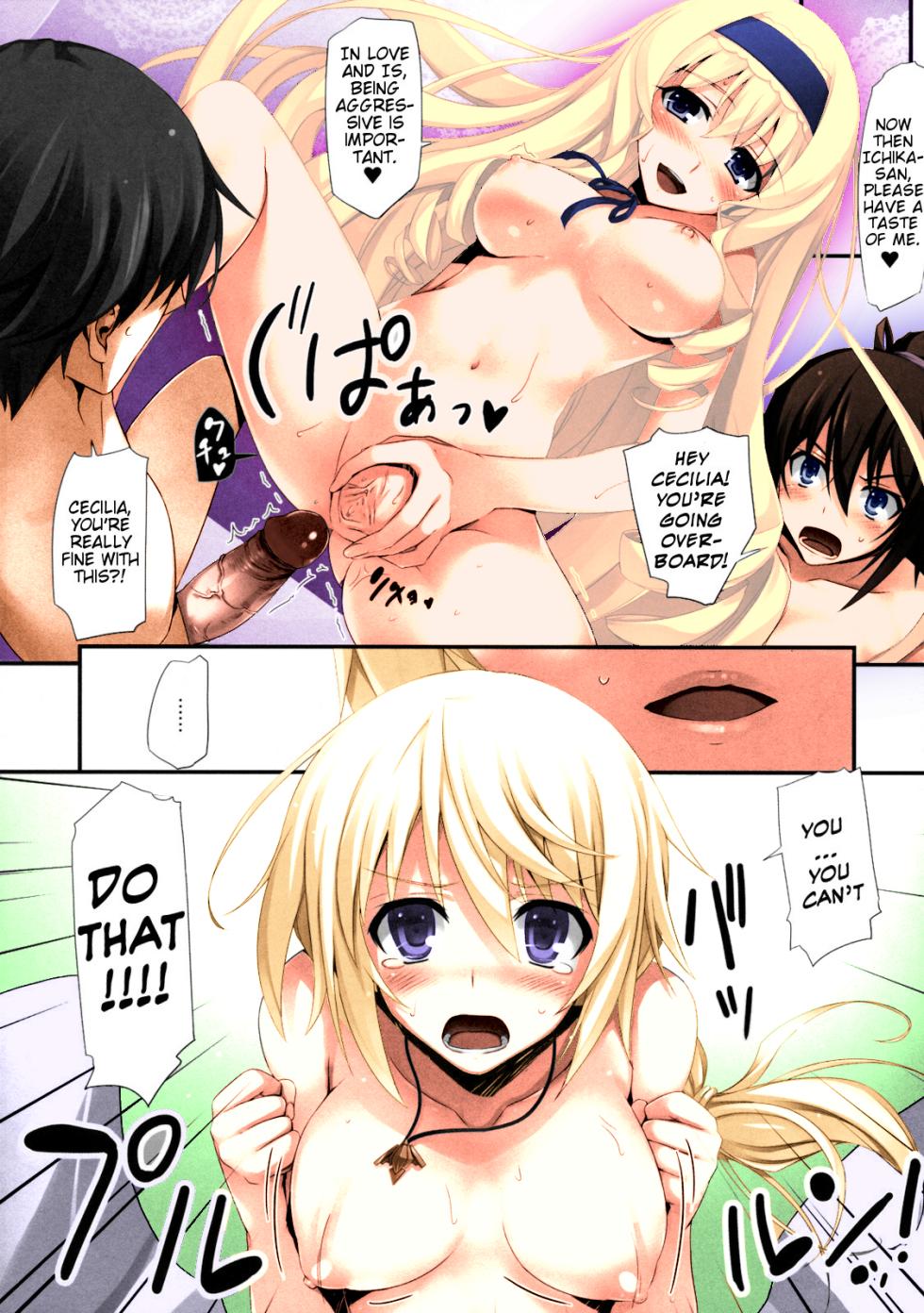 (COMIC1☆5) [Mugenkidou A (Tomose Shunsaku)] INFINITY's (IS Infinite Stratos) [English] [Slayerjammer] [Decensored] [Colorized] - Page 15