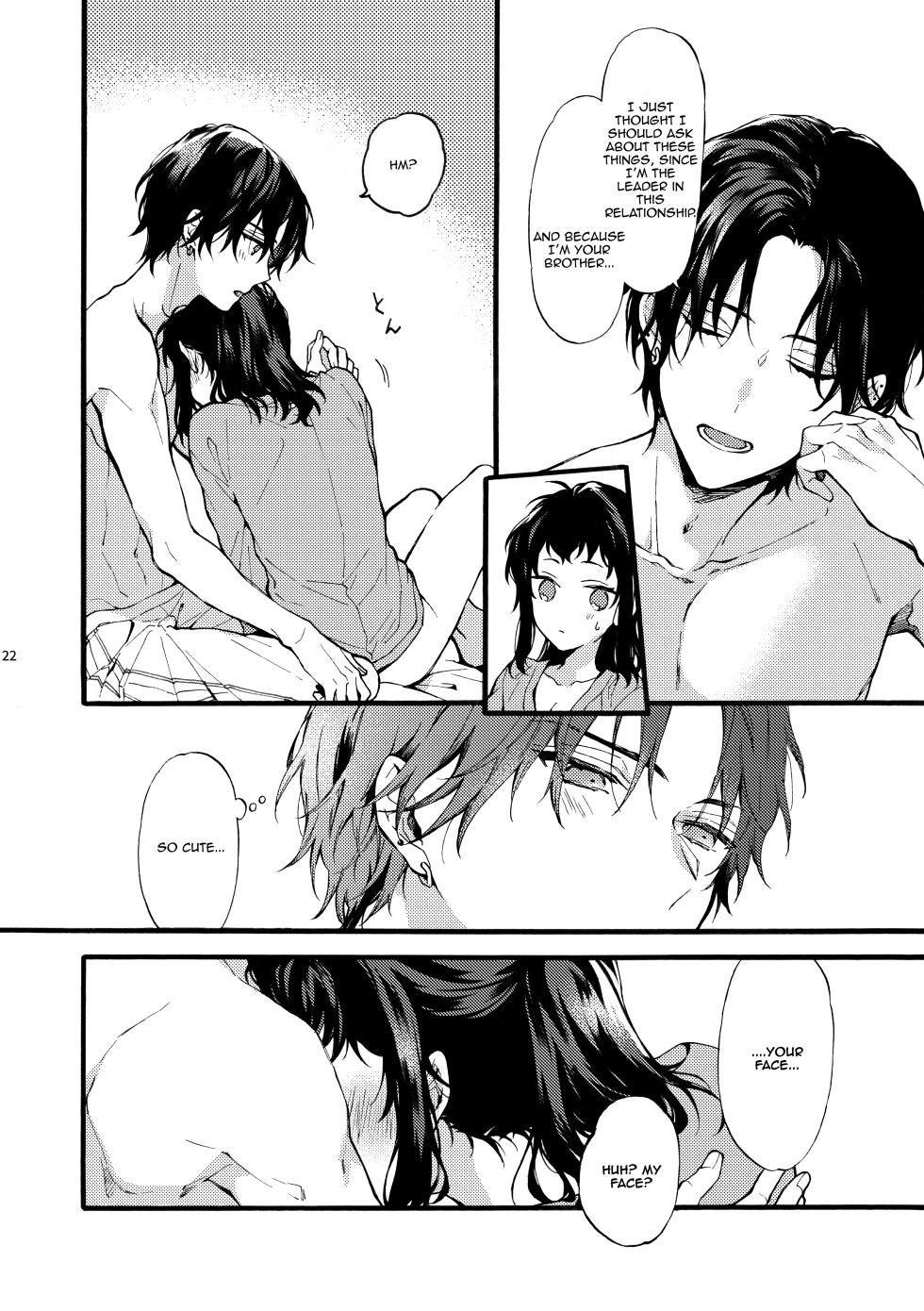 [ClockLord (Suzushiro Nerita)] Kono Hito Kareshi ja Arimasen!! (2) ~Shinomura Kyoudai no Jijou side Fuyuto~ [English] [Digital] [Rupee] - Page 22