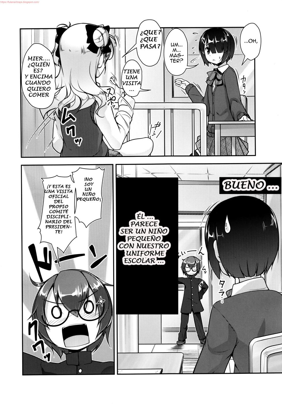 (C89) [High-Spirit (Aogiri Penta)] Hokenshitsu no JK-san 3 [Spanish] [Bananare22] - Page 5