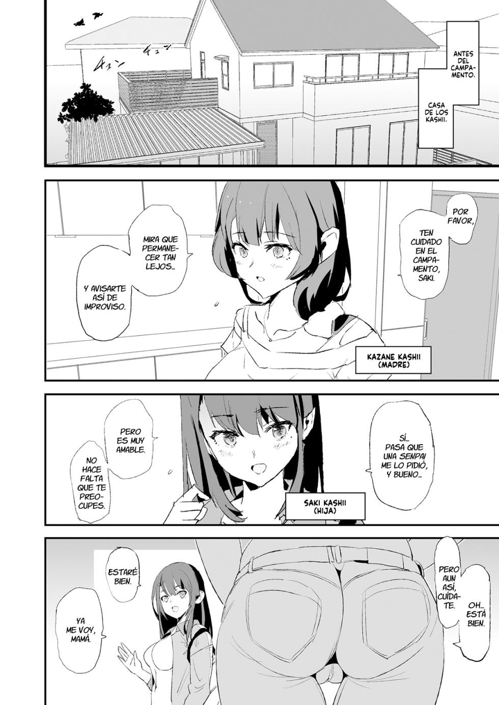 [Yami ni Ugomeku (Dokurosan)] Musume no Tsugi wa Mama Onaho - Onaho Gasshuku #2 [Spanish] [Decensored] [Digital] - Page 3
