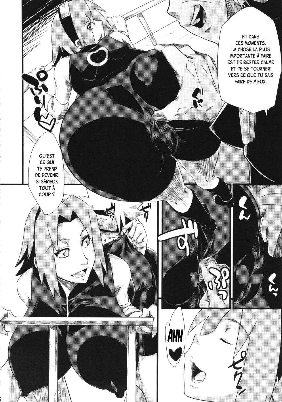 (C83) [Karakishi Youhei-dan Shinga (Sahara Wataru)] Saboten Nindou (Naruto) [French] {SAXtrad} - Page 5