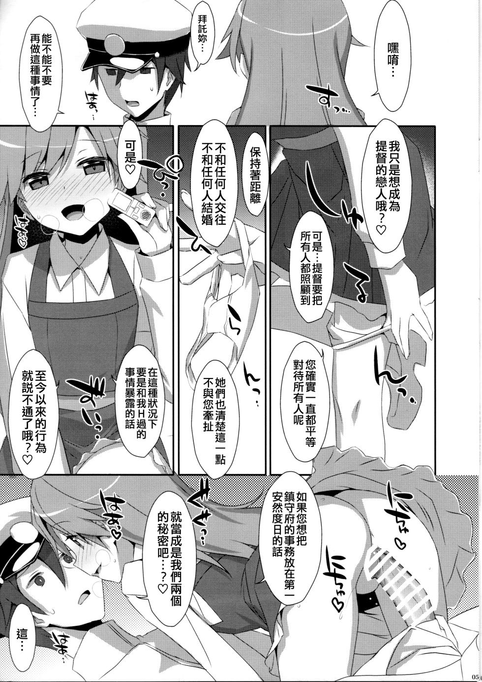 (C93) [TIES (Takei Ooki)] Admiral Is Mine 2 (Kantai Collection -KanColle-) [Chinese] [吸住没碎个人汉化] - Page 5