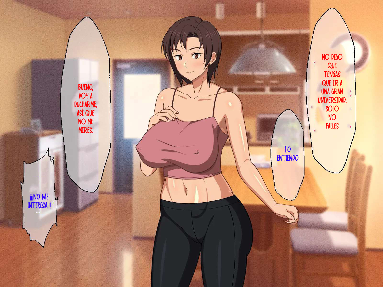 [Haruharutei (Haruharu)] Okaa-san ni Hatsujou Shicha Dame desho! Kono Baka Musuko! | ¡No puedes codiciar a tu propia madre! ¡Idiota de hijo! [Spanish] [SrTraduc] - Page 10