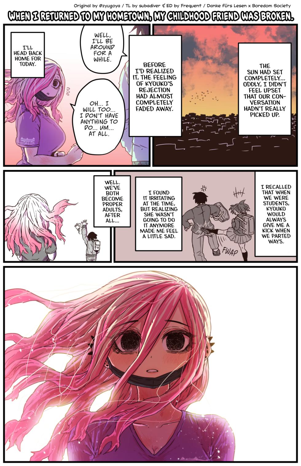 [Zyugoya] When I Returned to My Hometown, My Childhood Friend was Broken (MainStory+FANBOX) [English] (Ongoing) - Page 5