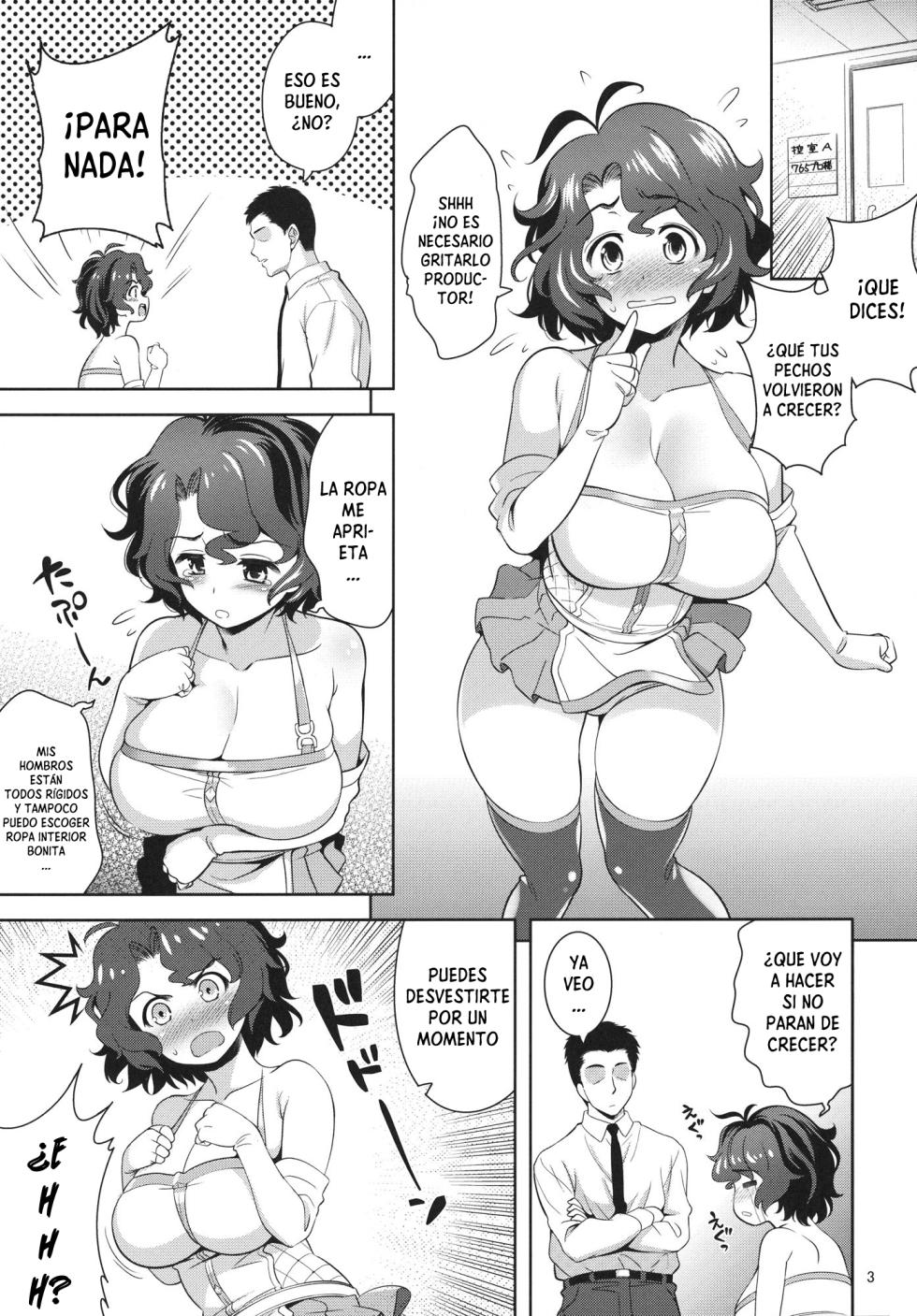 (COMIC1☆7) [Goromenz (Yasui Riosuke)] Kaze ga Katarikakemasu | Le hablo al viento (THE IDOLM@STER MILLION LIVE!) [Spanish] [Duende Intenso] - Page 3