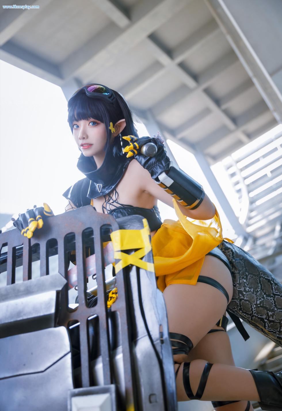 [流一_喵喵喵喵喵喵] 明日方舟 森蚺COS Arknights Eunectes - Page 5