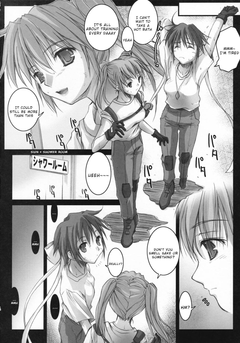 (SC36) [Kaikinissyoku, Rengaworks (Ayano Naoto, Renga)] Lyrical Over Driver StrikerS (Mahou Shoujo Lyrical Nanoha StrikerS) [English] [Wrecking Army] - Page 9