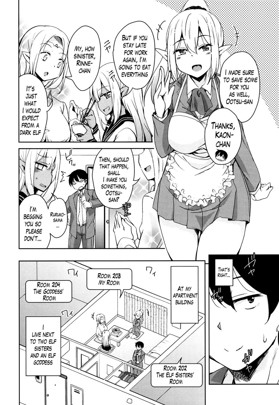 [Narusawa Kei] Tonari no JK Elf-san Ch. 1-4 [English] [Lazarus H, Team Rabu2] - Page 4